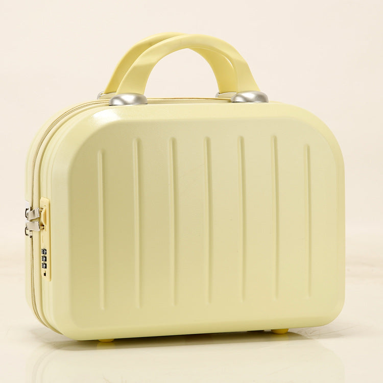 ミニトランクケース キャリーケース スーツケース キャリーバッグ ハード キャリーオン 機内持ち込み 小型 28L 手提げ 旅行用かばん 収納ケース ハンドバッグ 防水 旅行 出張 ビジ