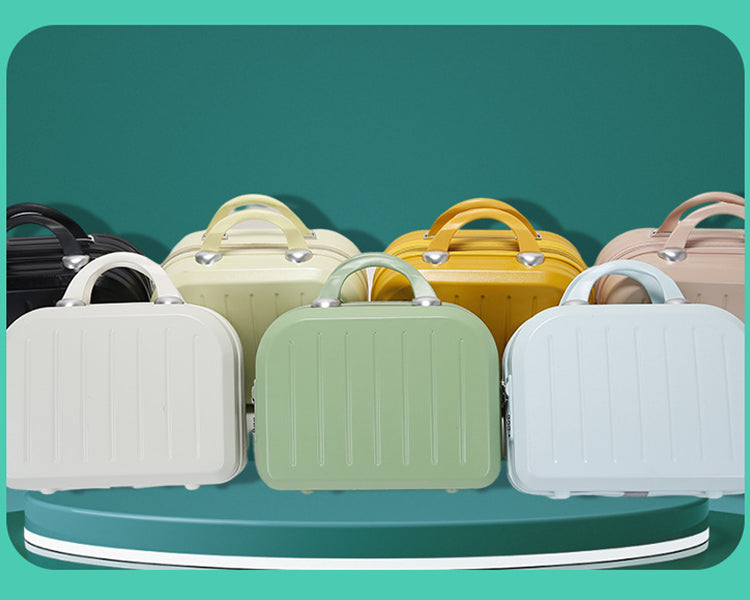 ミニトランクケース キャリーケース スーツケース キャリーバッグ ハード キャリーオン 機内持ち込み 小型 28L 手提げ 旅行用かばん 収納ケース ハンドバッグ 防水 旅行 出張 ビジ