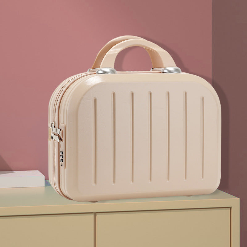ミニトランクケース キャリーケース スーツケース キャリーバッグ ハード キャリーオン 機内持ち込み 小型 28L 手提げ 旅行用かばん 収納ケース ハンドバッグ 防水 旅行 出張 ビジ