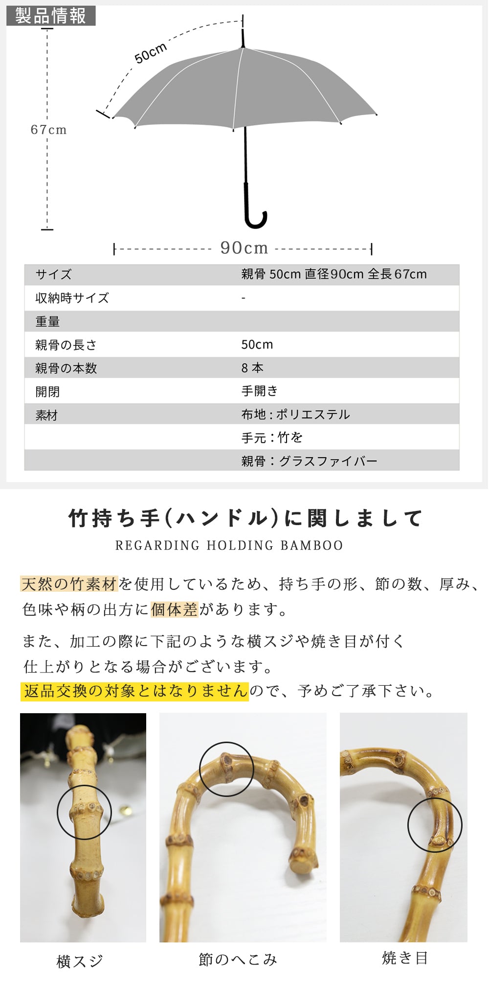 日傘 完全遮光 晴雨兼用 長傘 竹手元 超軽量 遮光率100% 1級遮光 マケズ ブラックコーティング 深張り 撥水加工 UVカット加工 紫外線防止 UPF50+ 熱中症対策 女優日傘 傘レディース 母の日 敬老の日 誕生日 贈り物 新生活 日本製