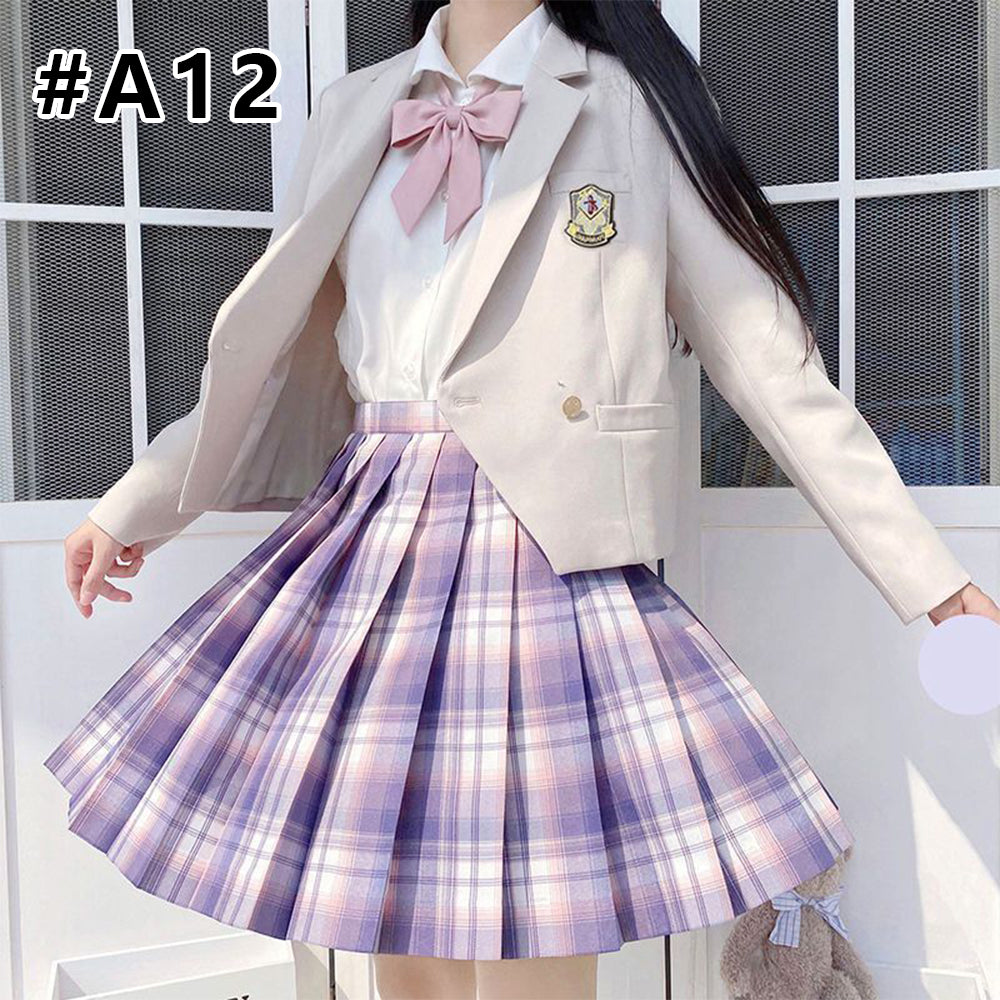 入学式 卒業式 スーツ 女の子 6点セット小学生 子供服 中学生 高校生 大きいサイズ ジャケット ブラウス スカート リボン エンブレム フォーマルスーツ 卒服 ジュニアスーツ ブラックフォーマル 卒業式服 お受験 発表会 送料無料XS S M L 2L 3L