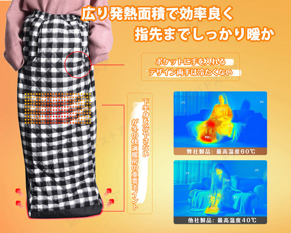 ホット足入れヒーター ROASICEE 電気足温器 足温機 脚温器 脚温機 PSE認証済み 速熱 ホット 脚入れ ヒーター カーペット 足元 フット ウォーマー カーペット 洗濯可 寒さ対策 低電圧 遠赤外線 安全安心